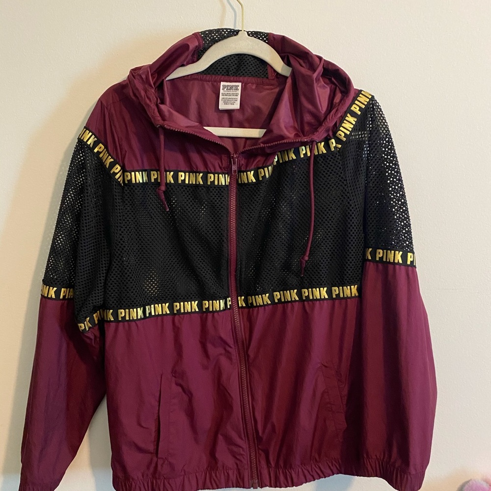 PINK Victoria’s Secret mesh anorak jacket